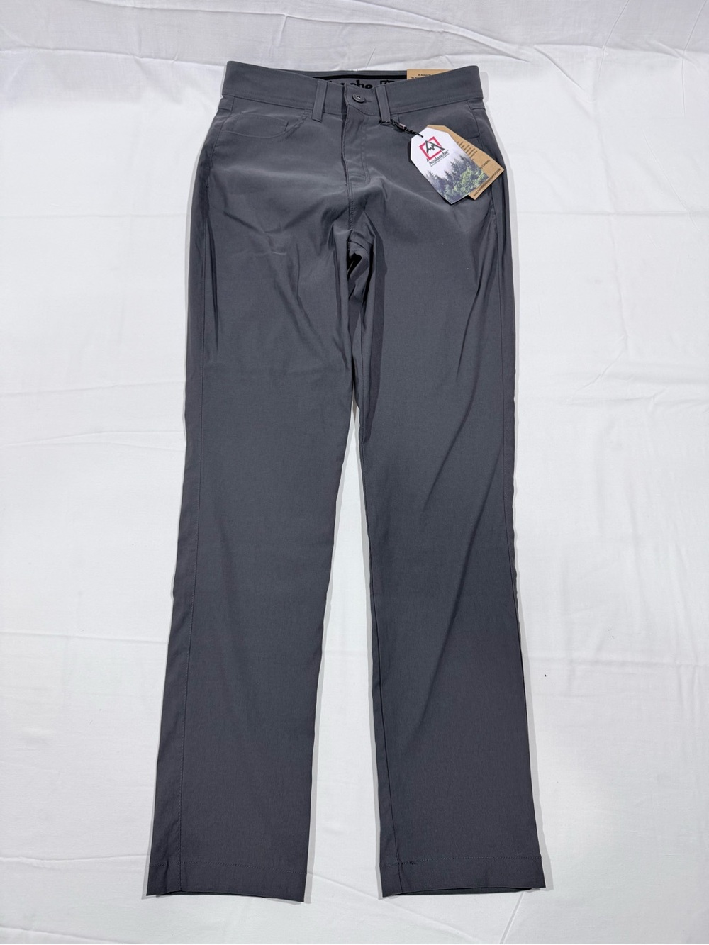 Avalanche Woven Stretch Pants in Charcoal Gray 32x32